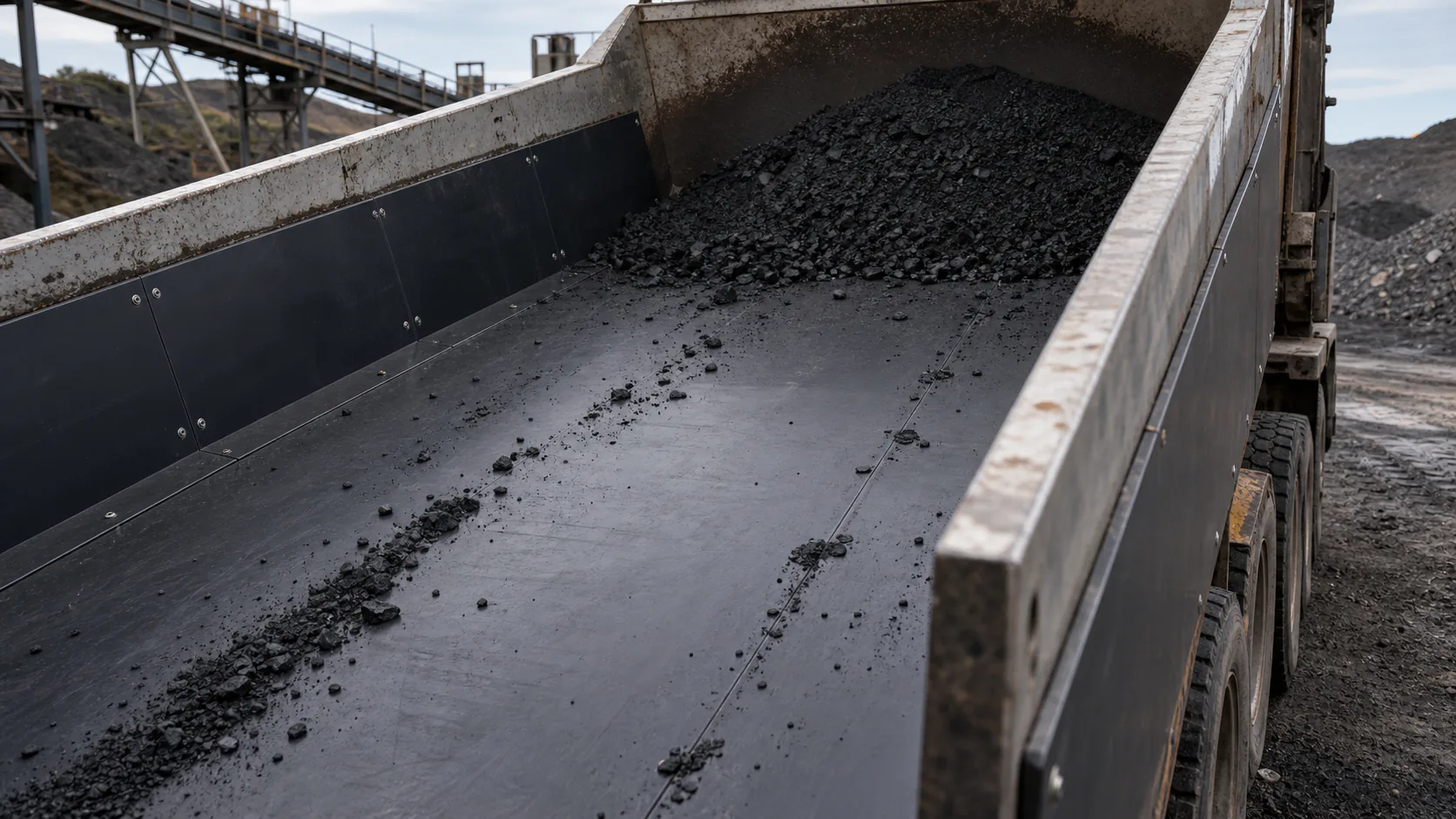 Dump-truck body liners — Project context 2