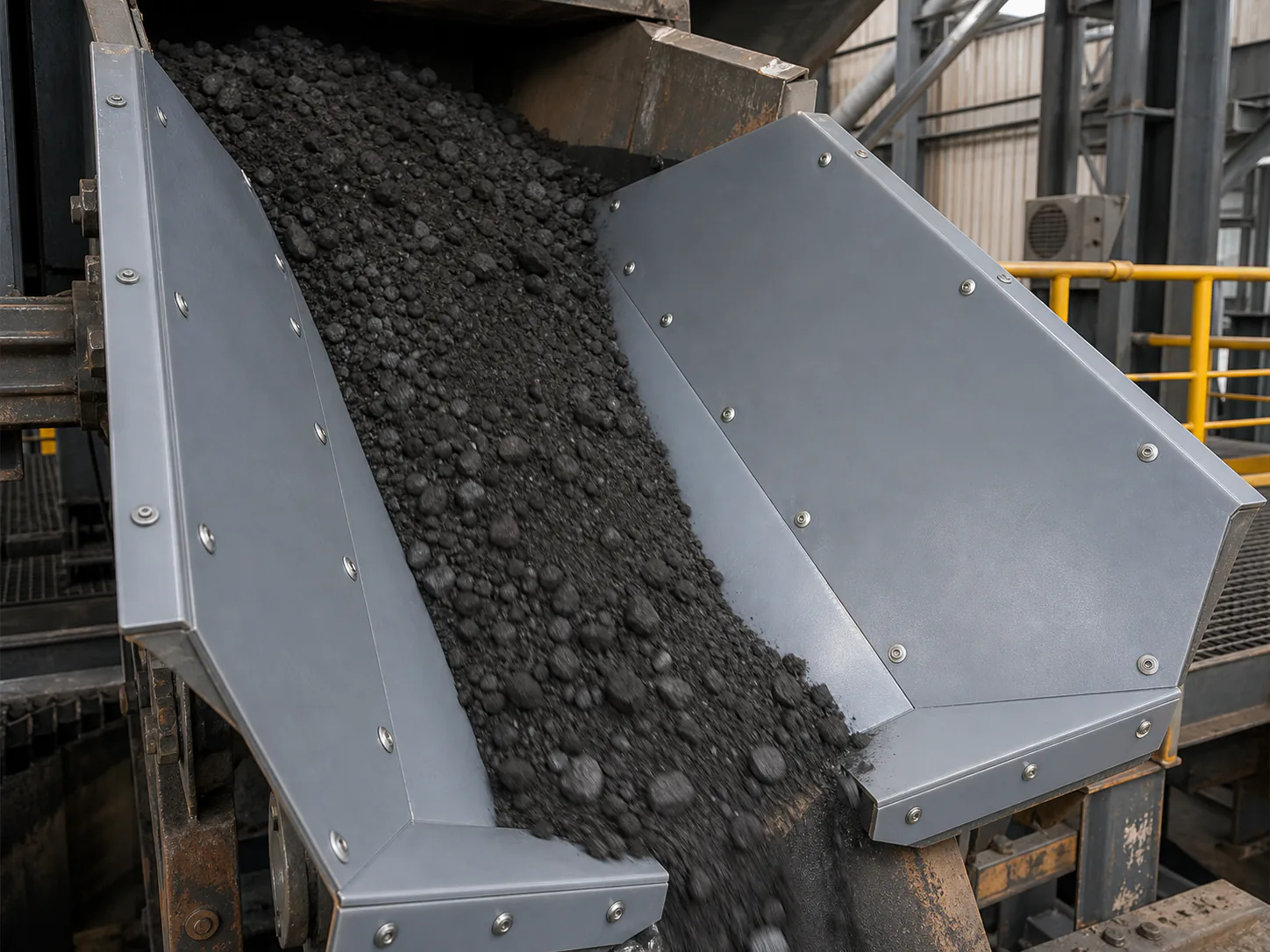 Mineral chutes & bulk flow — Project context 1