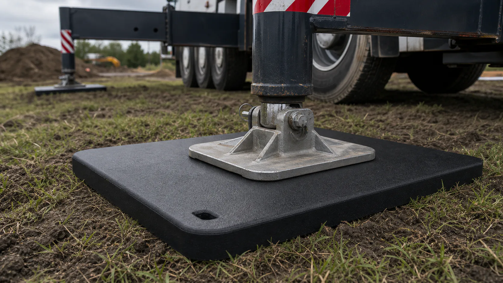 Crane outrigger pads — Project context 1